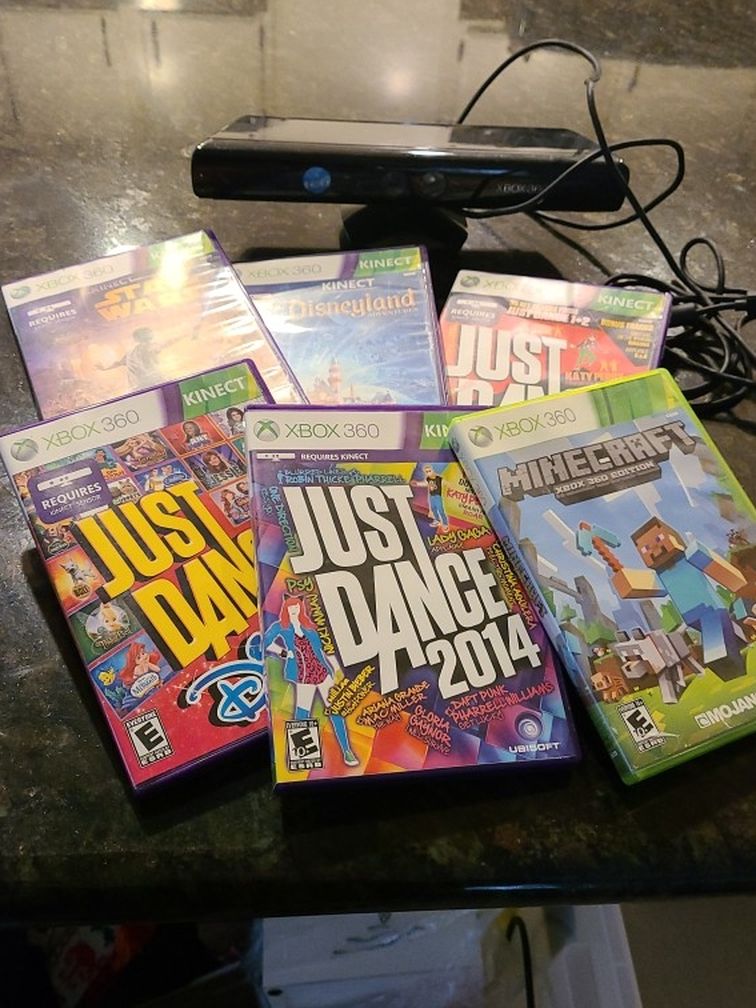 Kinect Xbox 360 With Games