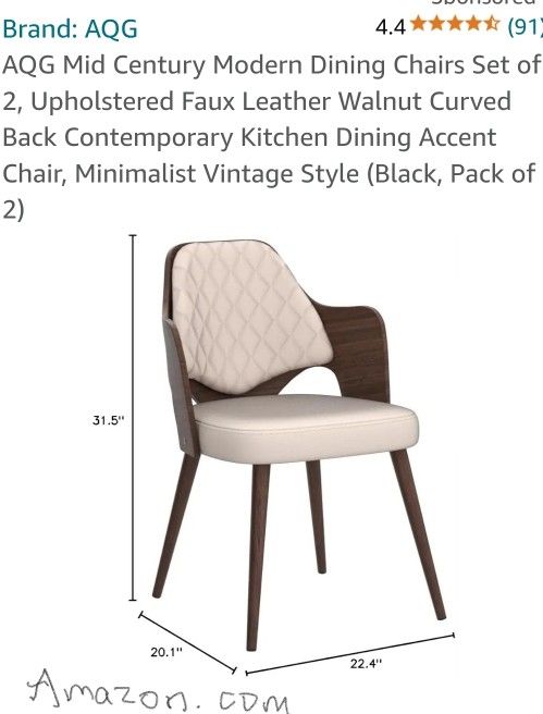 Beige Modern Chairs