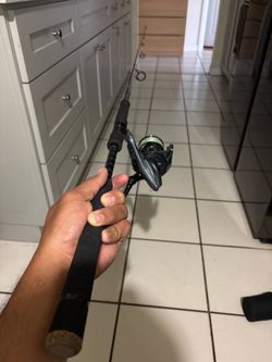 7’6” Heavy saltwater spinning combo