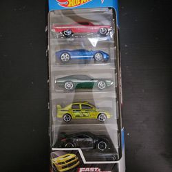 Fast And Furious 5 Pack Hotwheels 