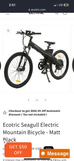 seagul electric bike no charger. make offer