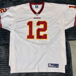 One-of-a-Kind Custom Authentic Barack Obama 12 (2nd term) Redskins Jersey
