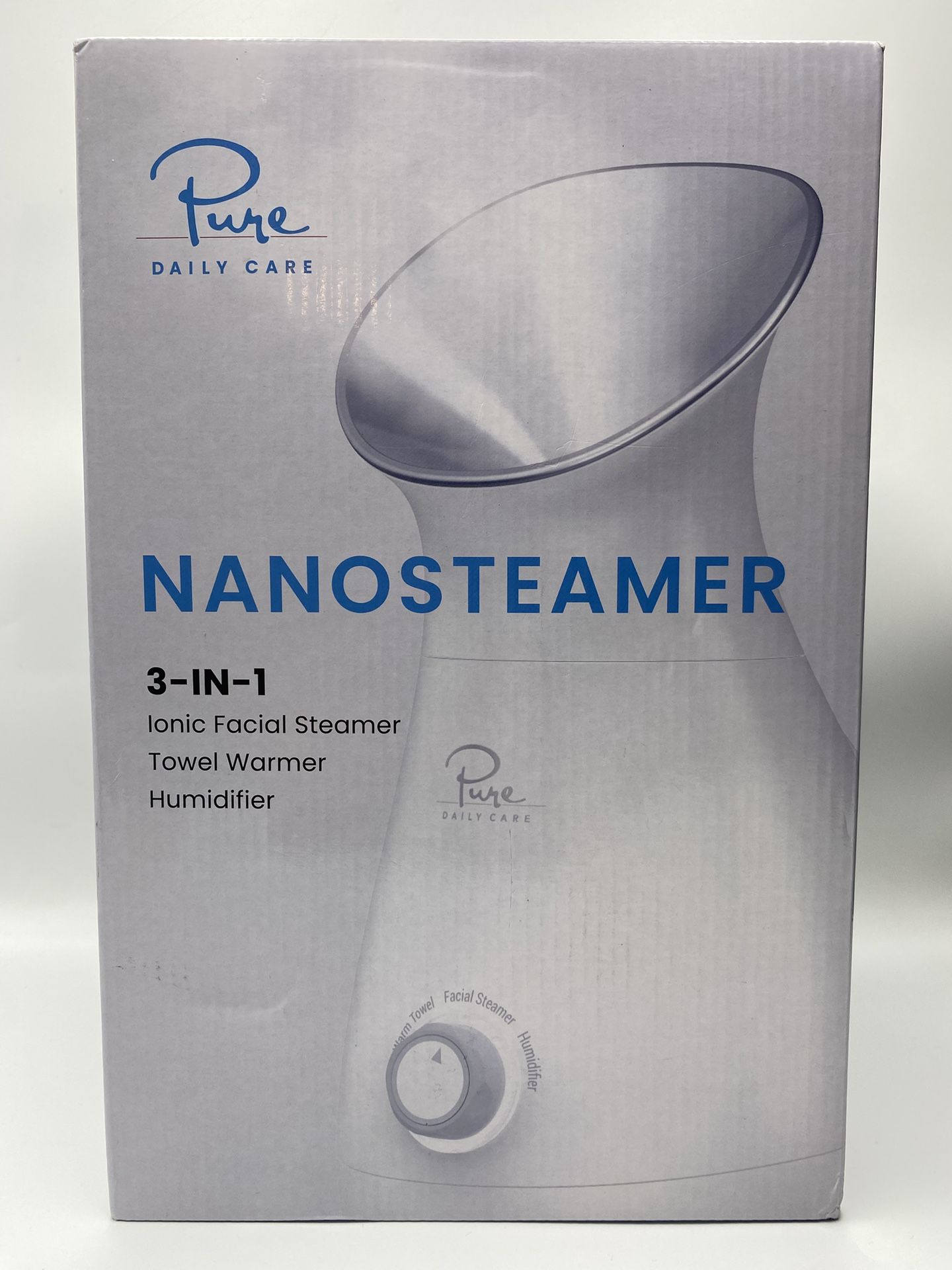 Facial Steamer with Temp Control and 5 PC Skin Toolkit S11