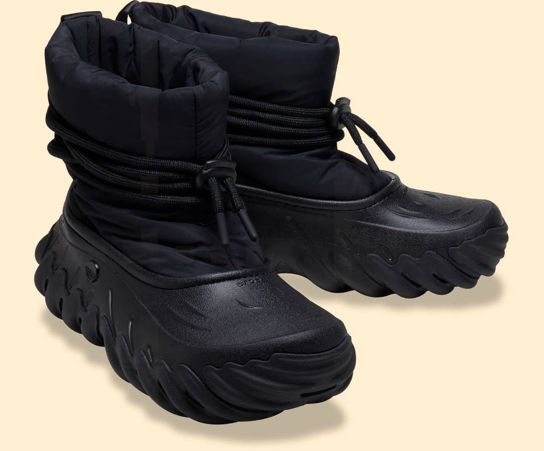 NEW Croc Echo Boots Black Men 9 Women 11