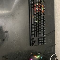 Keyboard, Mouse, Headset 