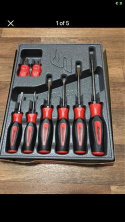 New Snap On 8 Pc Screwdriver Set