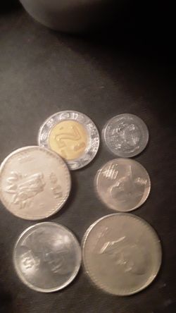 Monedas de colection mexico
