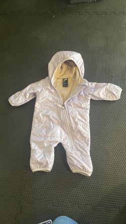 North Face 0-3 months snow suit