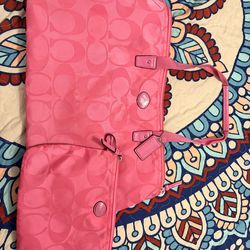 Coach Signature Nylon Packable Weekender Tote