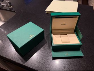 Rolex Authentic Case and Box