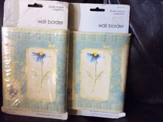 Wall paper border