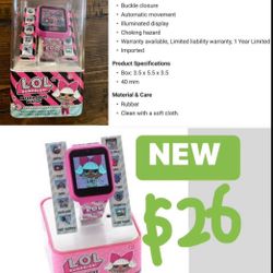LOL Doll Camera Voice Recorder Watch Gift Set