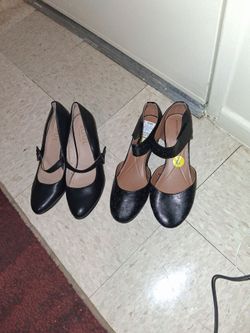 2 pares de sapatos de mujer size #9
