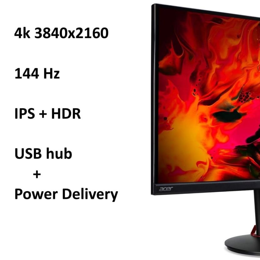 28 Inch 4k Monitor 144hz