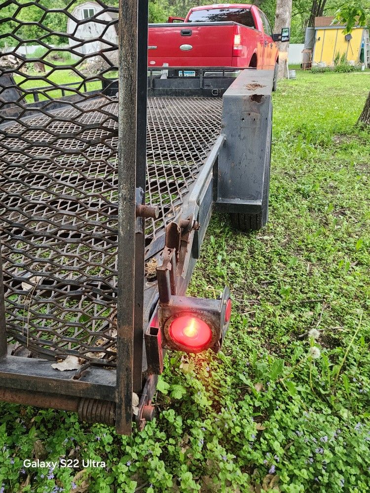 21 X 8 Double Axle Trailer.