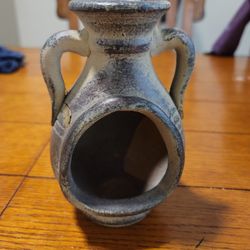 Ceramic Chiminea Candle Holder