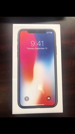 iPhone X Brand New Unlocked 64 GB