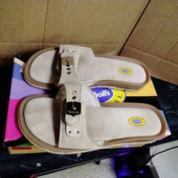 Dr. Scholl's The Original Woman's Heaven Stone Suede Flats Size 7 