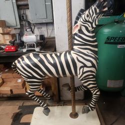 Rare.
 Antique zebra.