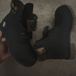 Timberland heritage 6 inch waterproof boots Color Black Size 10