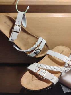 White sandles