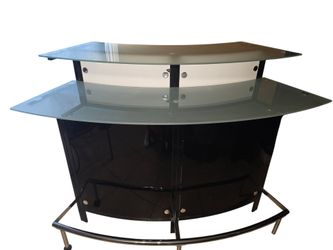 Glass Bar Table - Used / Great for a Bar or Entertainment Area