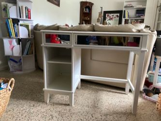 White vanity