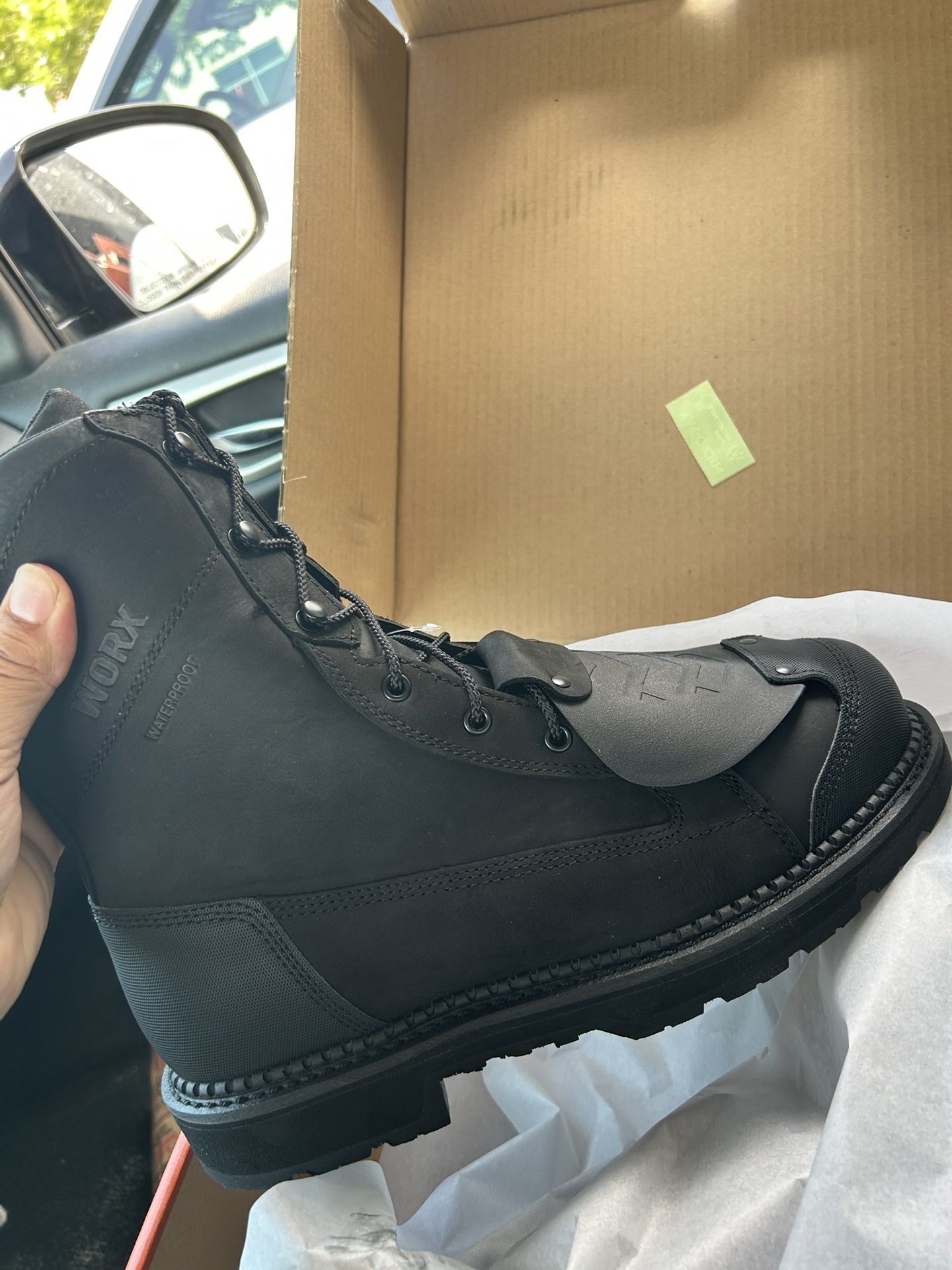 Waterproof Steel Toe/slip Resistance Work Boots