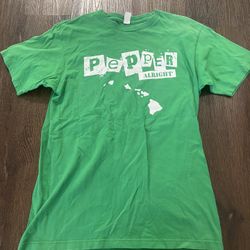 Men’s Green Pepper Alright T Shirt Size Medium #14
