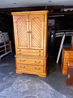 VINTAGE TALL DRESSER