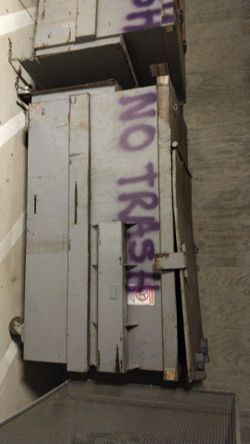 Large trash containers