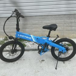 blue lectric e bike