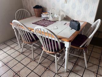 Table and chairs