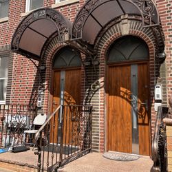 All Metal Front Door Awing