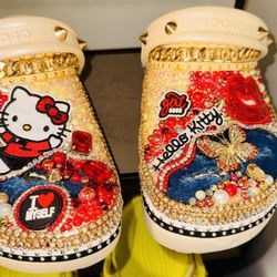 ✨ Custom Handcrafted Bling Crocs – One-of-One Designs ✨