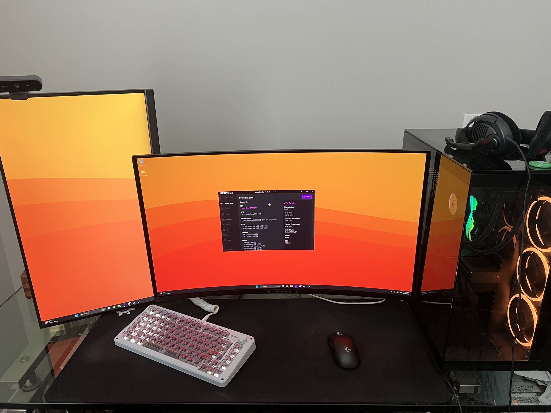 2024 GAMING PC 4090 i914900k 64GB!!!