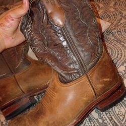 Brown Denver Boots 8.5 Fits 9.5
