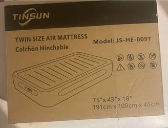 Twin air mattress