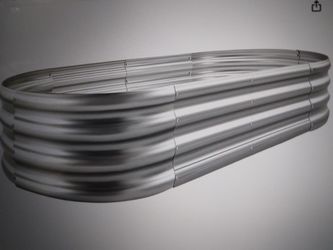 New galvanized garden box 4x2x1 ft.