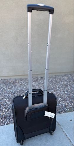Samsonite Rolling Briefcase – Black Laptop & Travel Bag