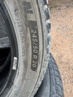 Tires 245/50/R20