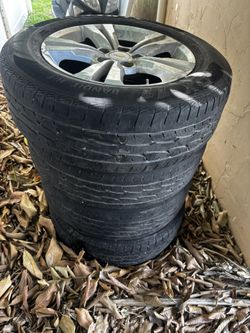 originalw Chevrolet rims and tires 225/65R/17