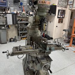  2Hp Mill Milling Vertical Machine 9 X 42 “ Bed