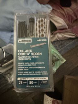 Veranda Collated Cortex Hidden Fastening System - Timber Brown