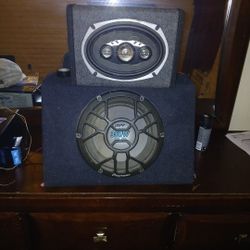 350 W Woofer And A pioneer six by nine