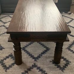 Pottery Barn Wood Coffee Table