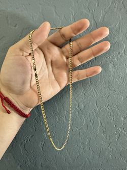 22” Cuban 14kt Chain