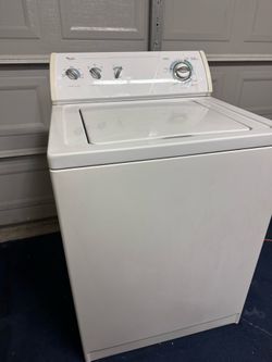 Whirlpool washer with agitator- works good 👍🏻