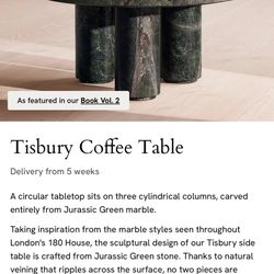 two soho home coffee tables and one side table