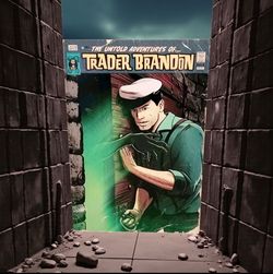 The Untold Adventures Of Trader Brandon No.4 August REPRINT Comic Brandon Kleyla. This is The Untold Adventures of Trader Brandon No. 4 (August) comic